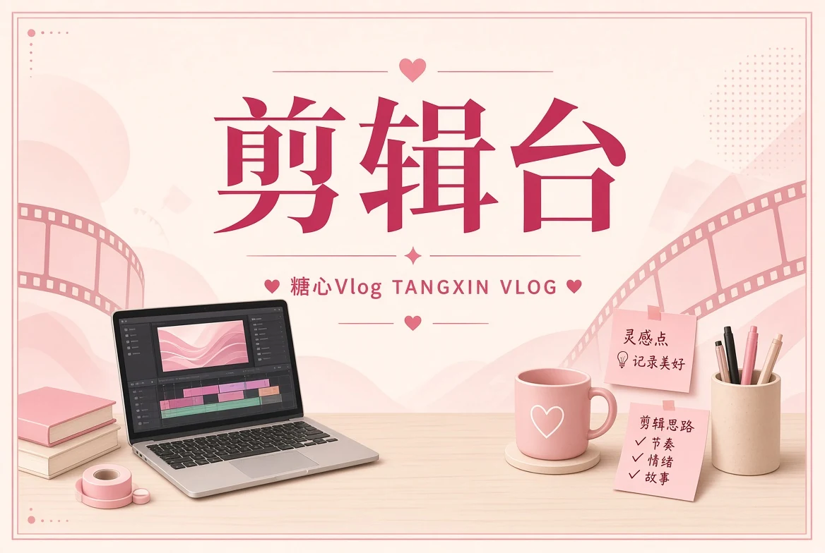 糖心Vlog剪辑台内容导览